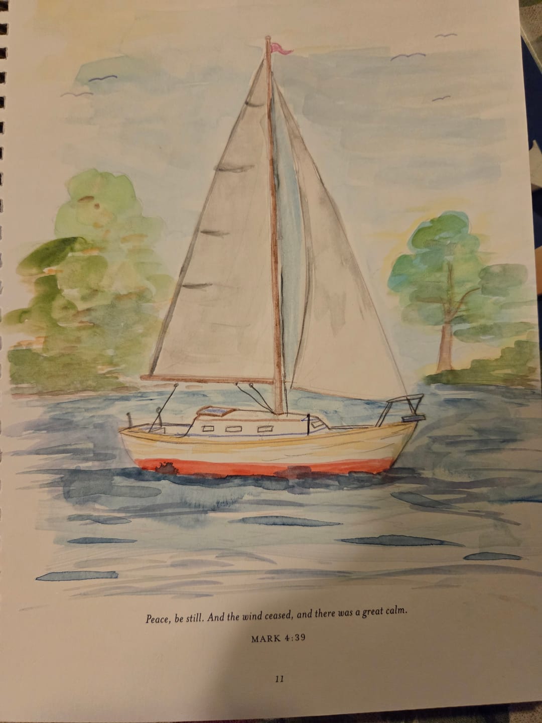 Customer photo review of OCT26 GenConf Watercolor Workbook