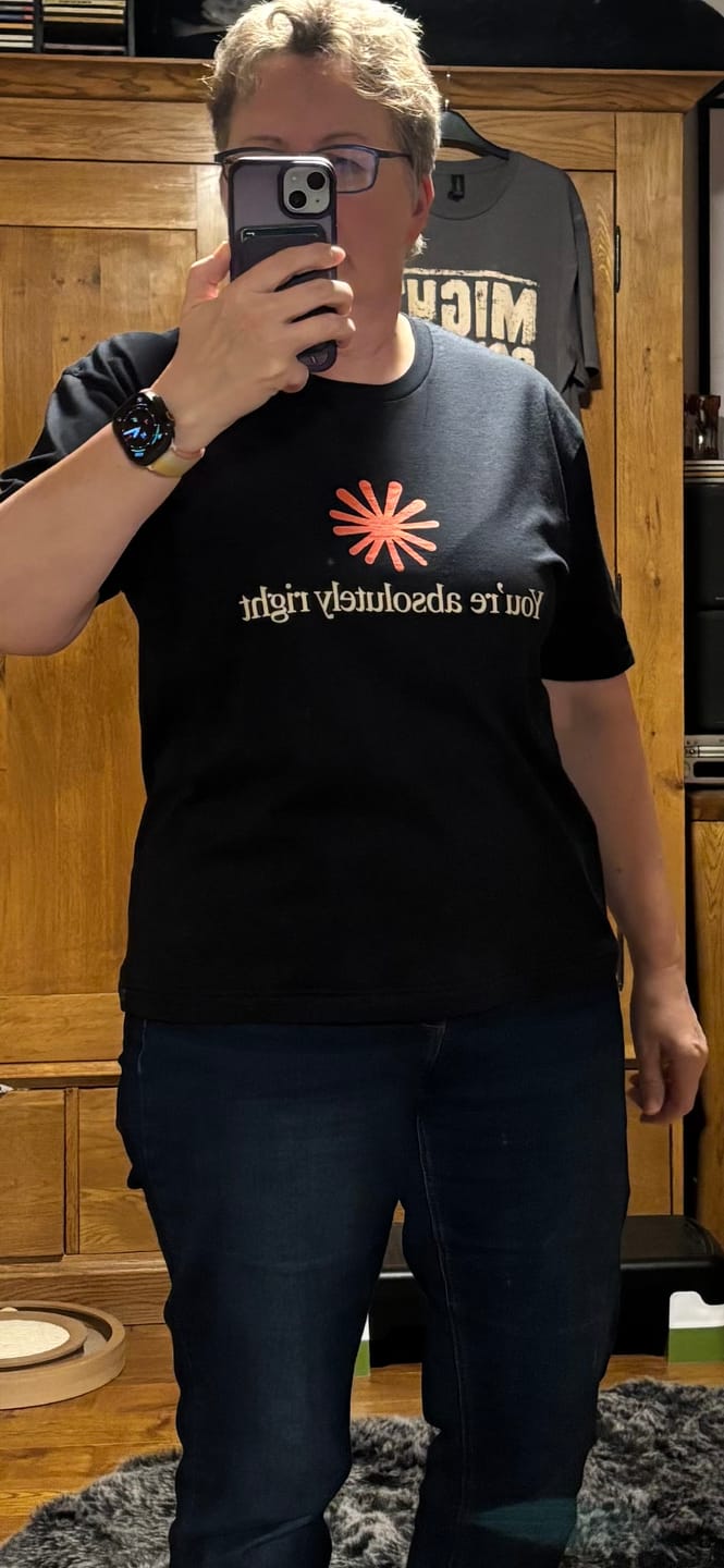 Customer photo review of You're Absolutely Right
