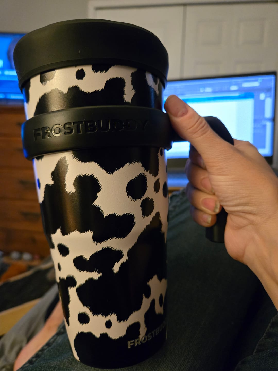 Customer photo review of To-Go Buddy | Moo-Lala