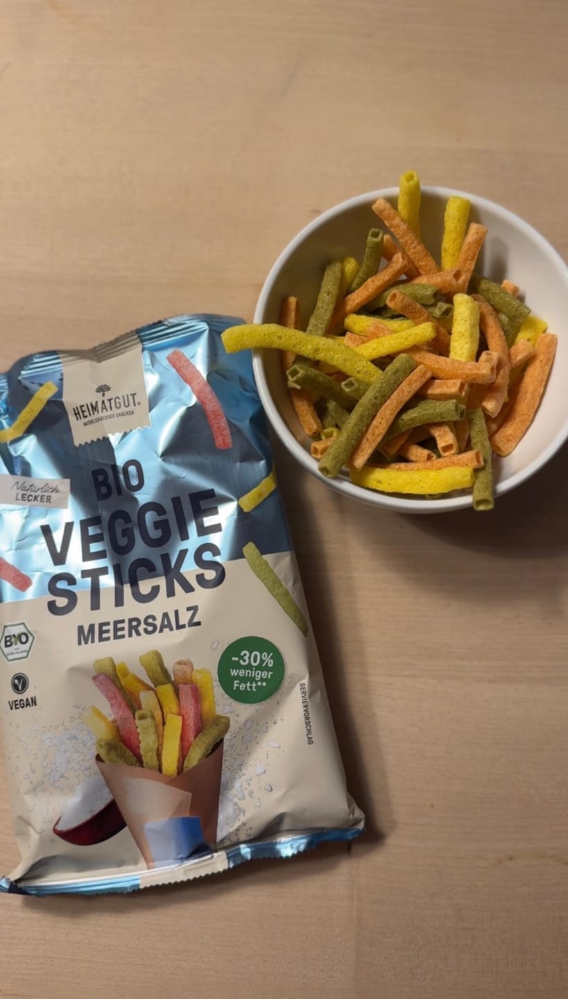 Customer photo review of Bio Veggie Sticks Meersalz
