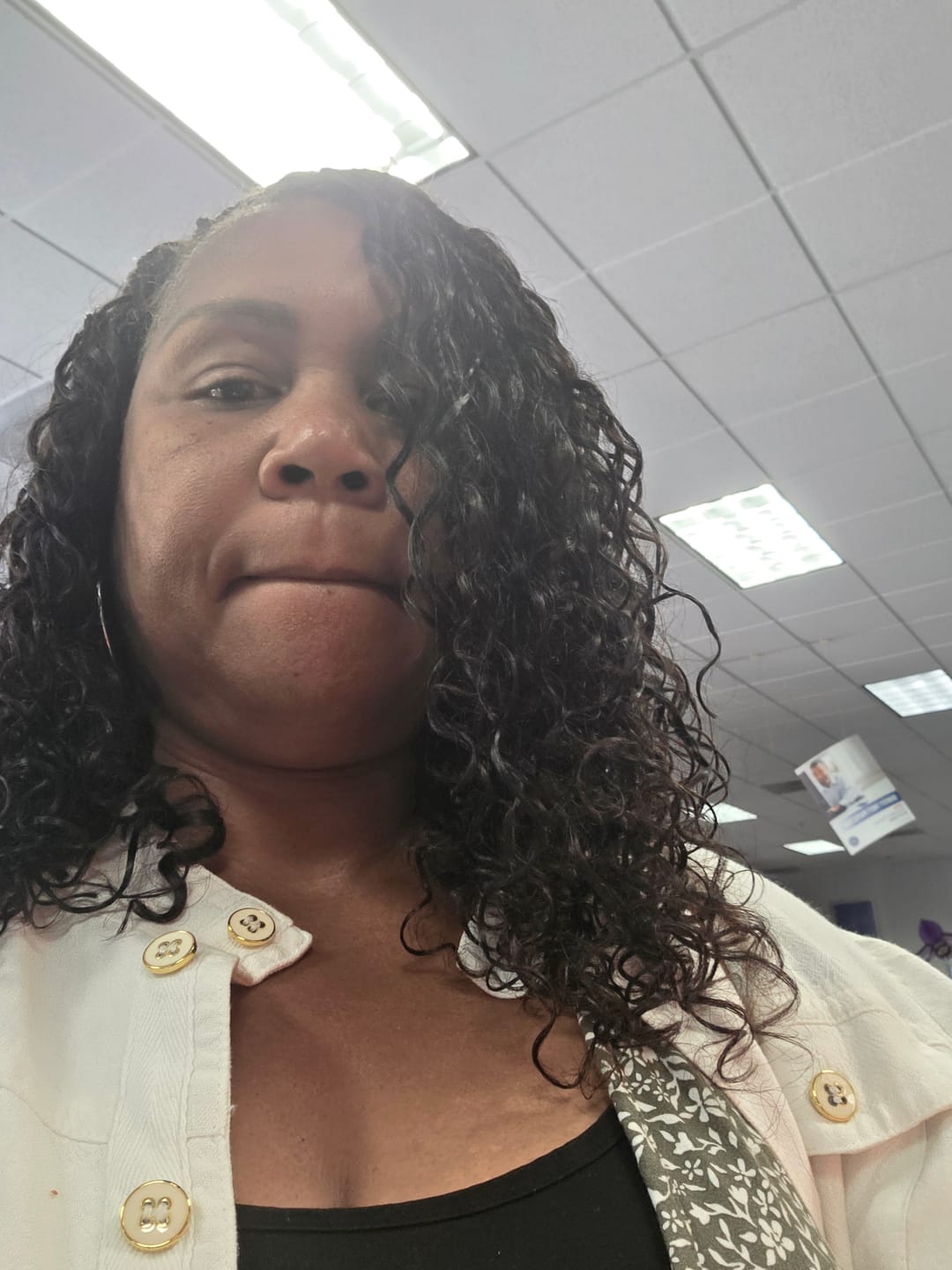 Customer photo review of Human Crochet Hair Water Wave For Miracle Knots