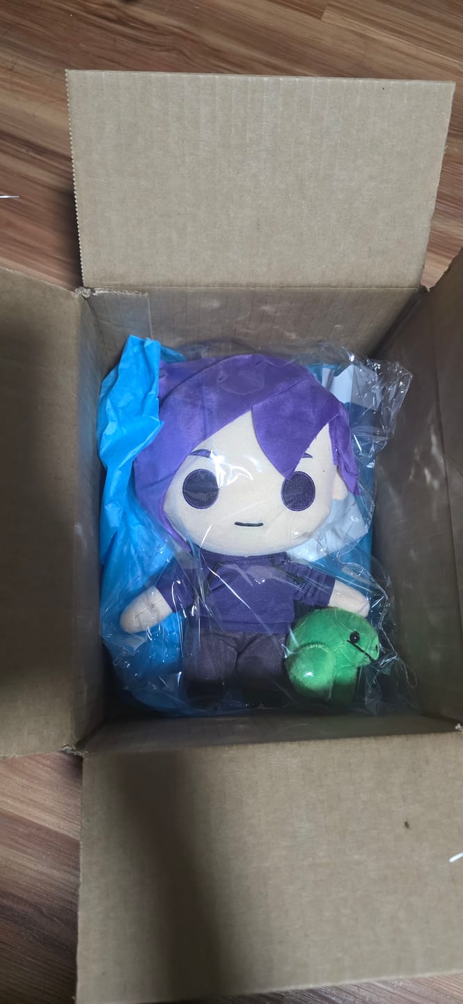 Customer photo review of Stardew Valley - Sebastian Collector's Plush