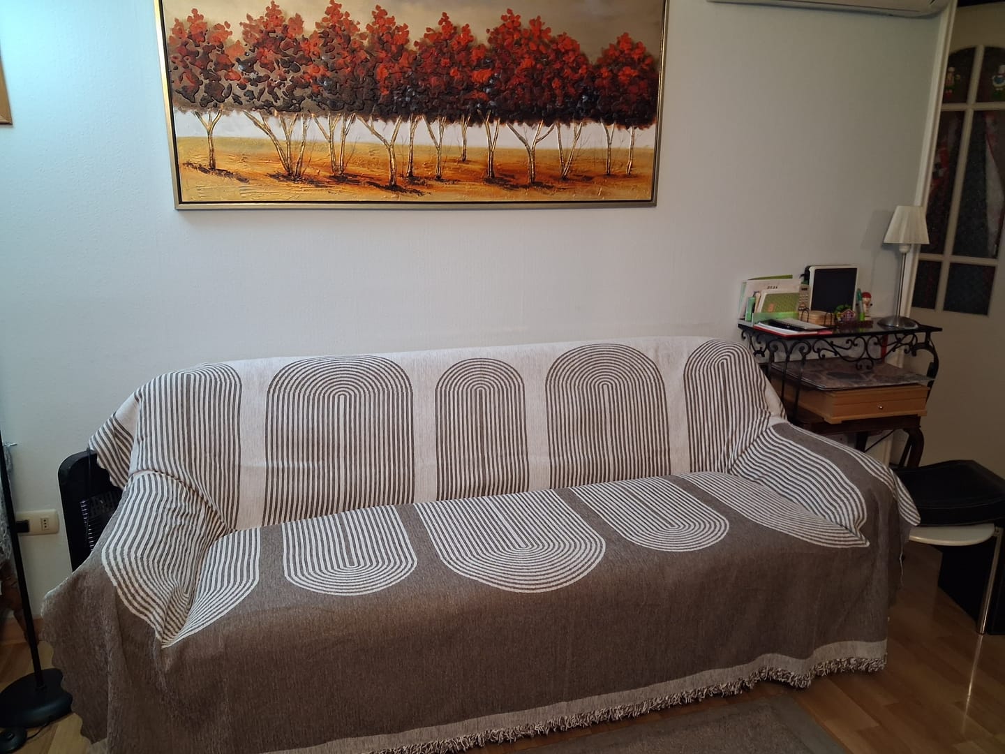 Customer photo review of Manta Cubresofá Frazada Premium De Living Dormitorio Sillon 180x230cm