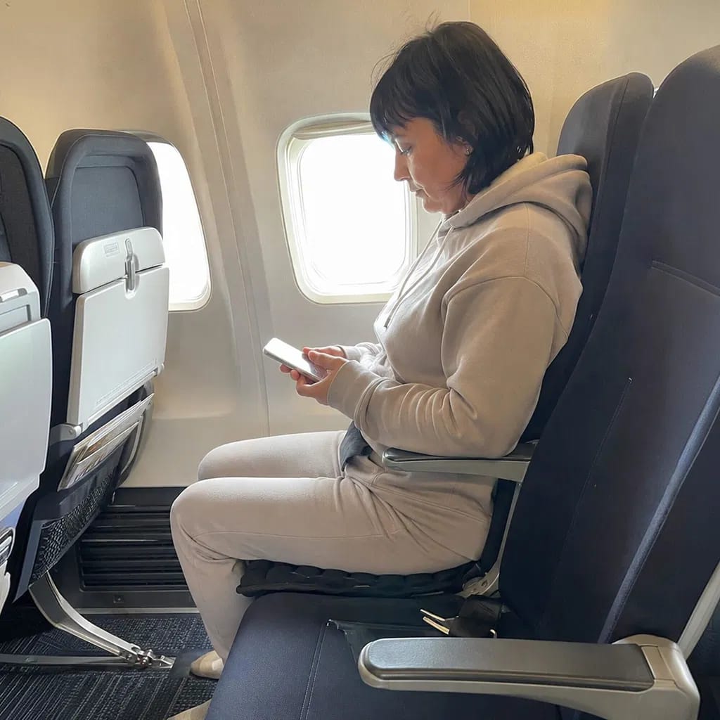 Customer photo review of Easyseat Travel Seat Cushion™