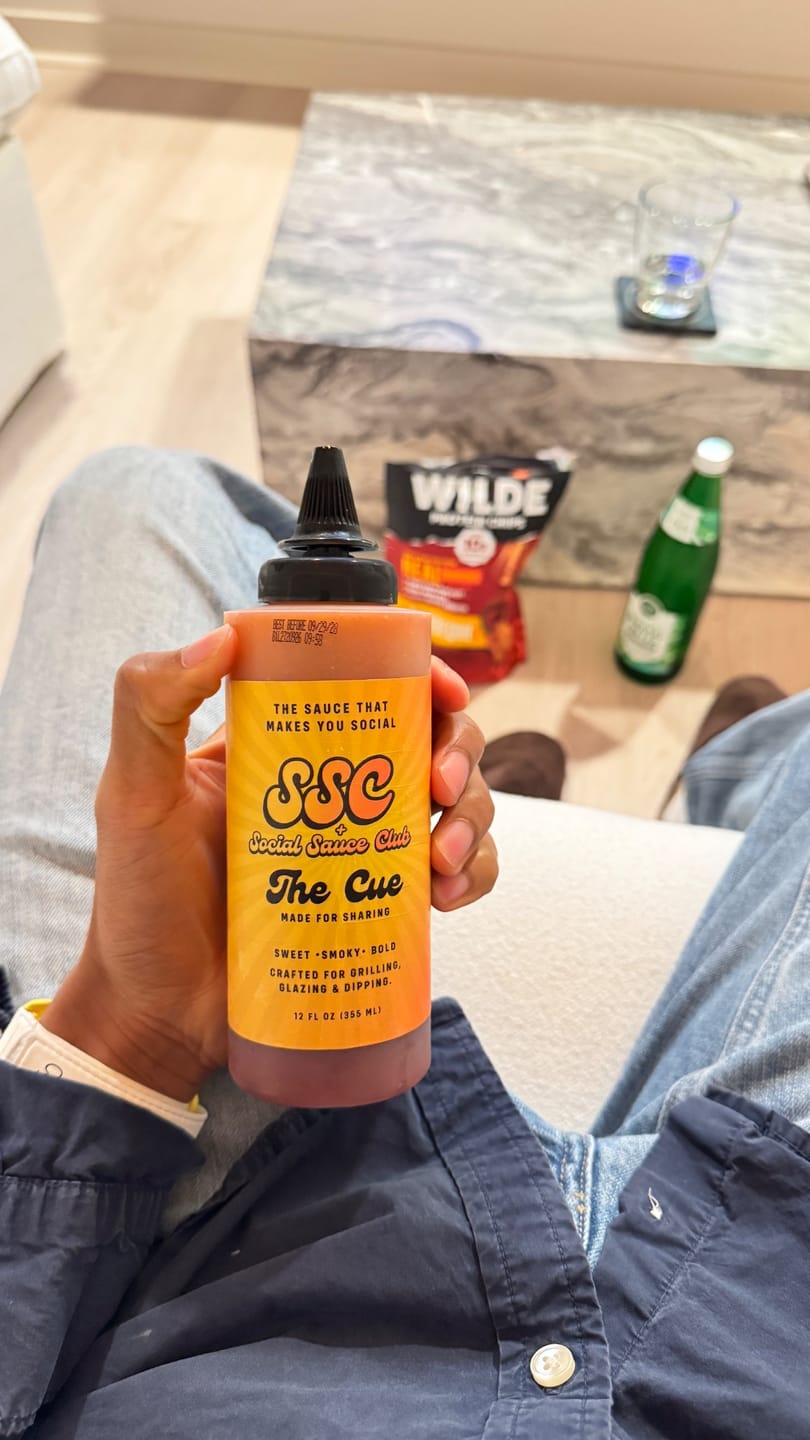 Customer photo review of The Cue Sauce