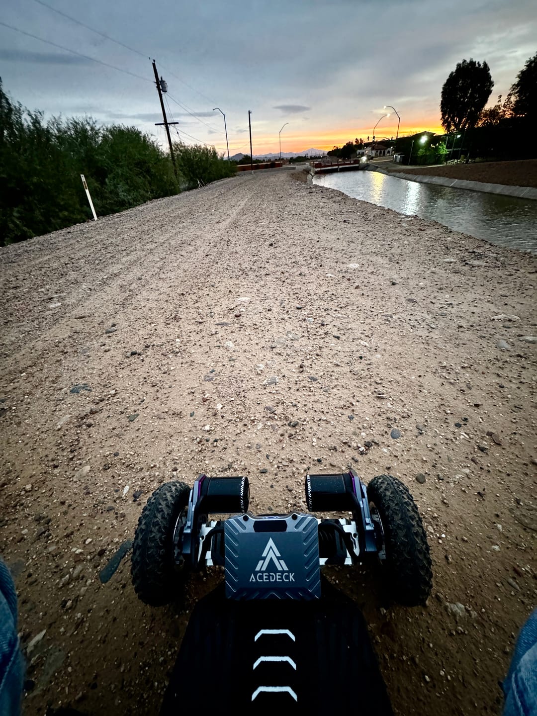 Customer photo review of Acedeck® Nyx Z3 Off-road Electric Skateboard 3.0-Best off-road electric skateboard