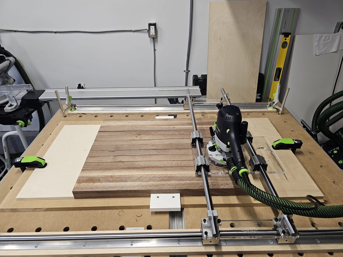 Customer photo review of Ultimate Router Sled Hardware Kit