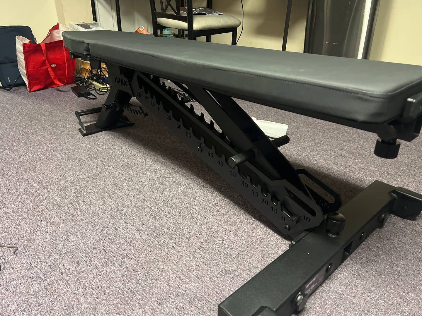 Customer photo review of APEX ADJUSTABLE BENCH