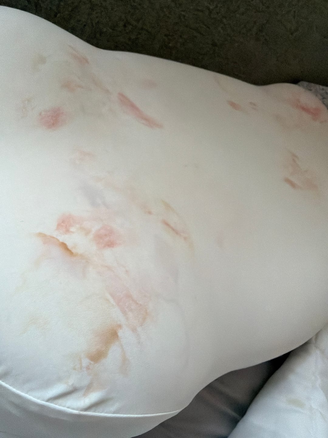 Customer photo review of CloudAlign Pillow