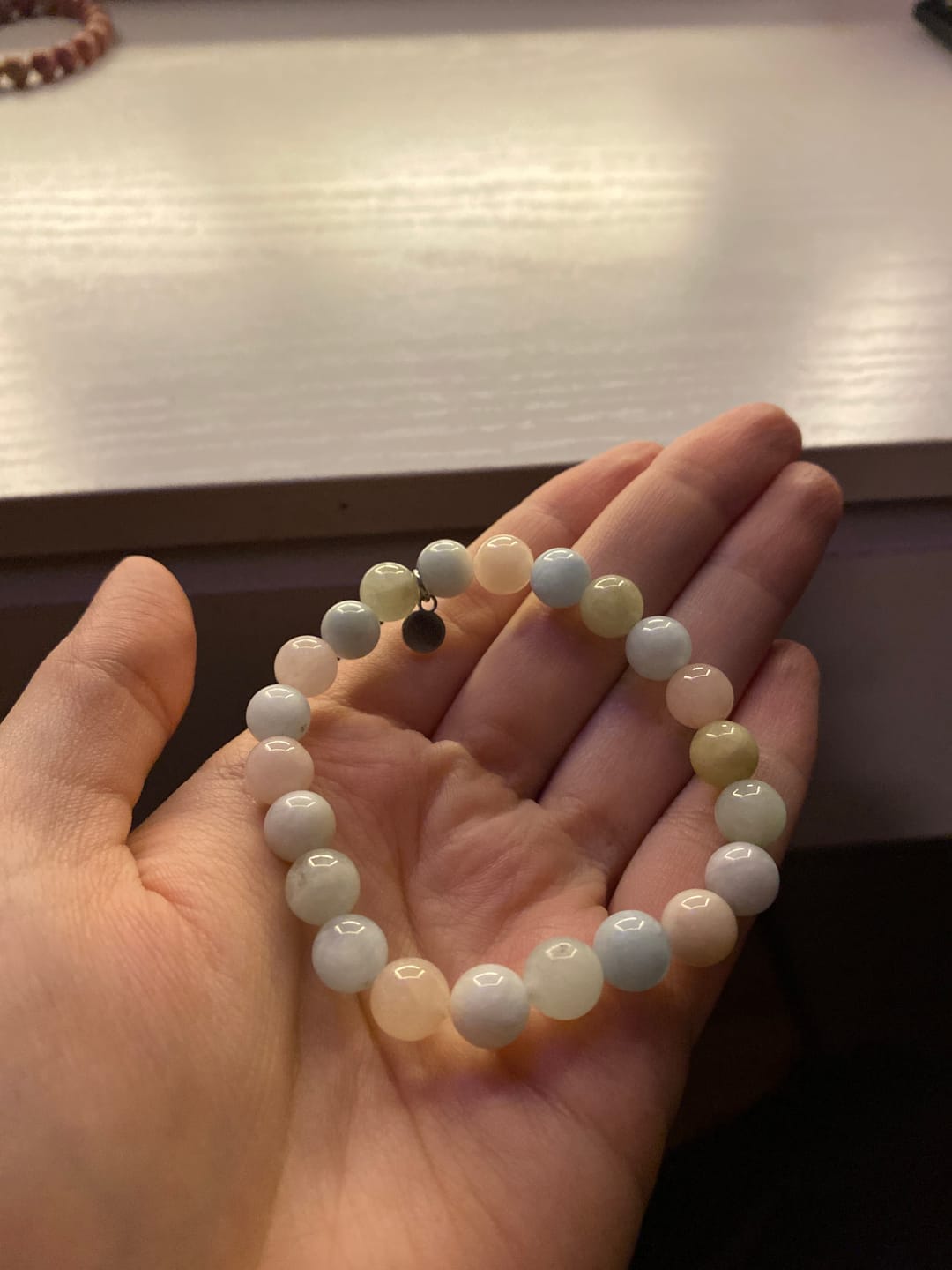 Customer photo review of Morganite Bracelet