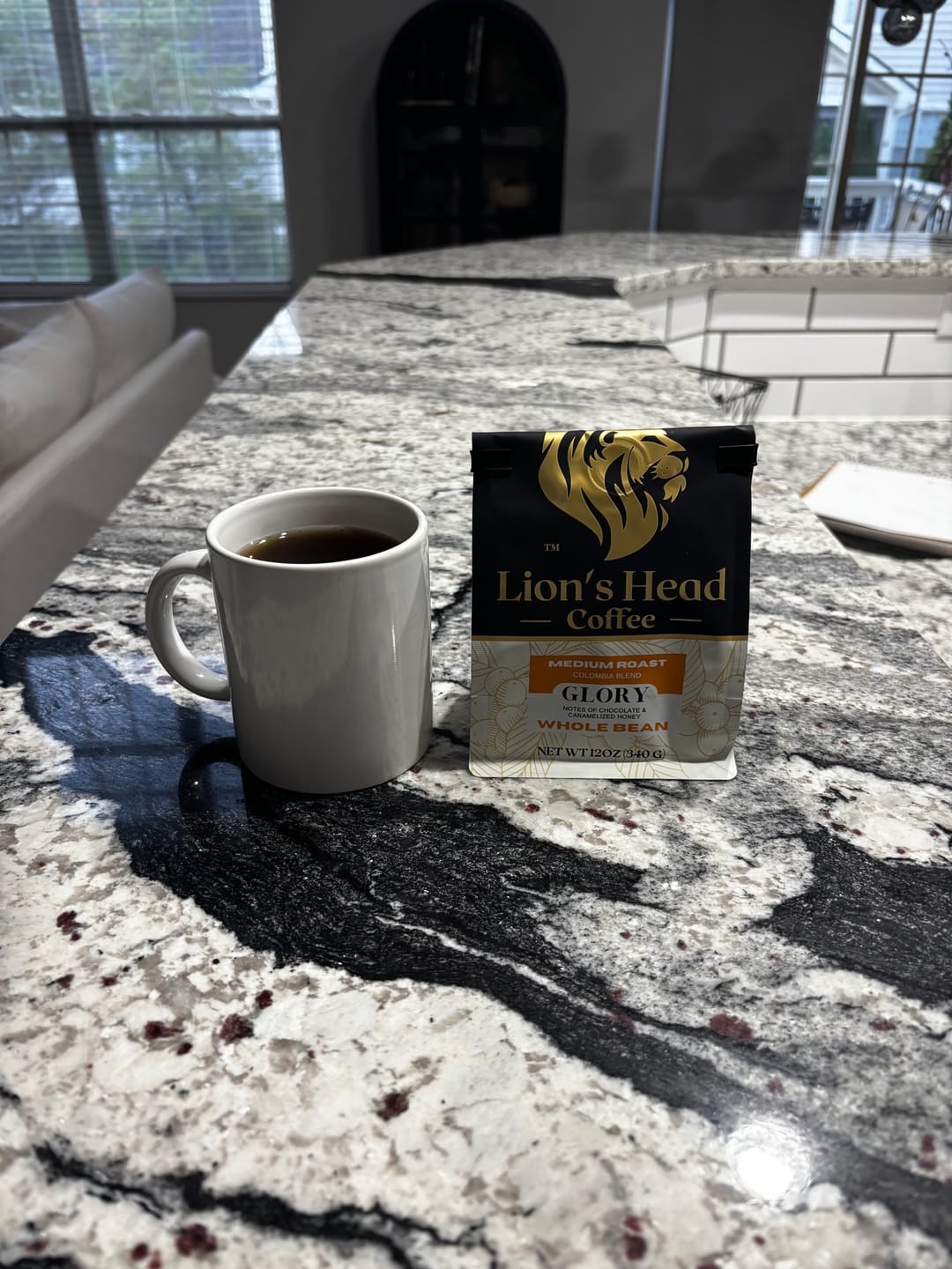 Customer photo review of Glory - Chocolate & Caramelized Honey - Medium Roast