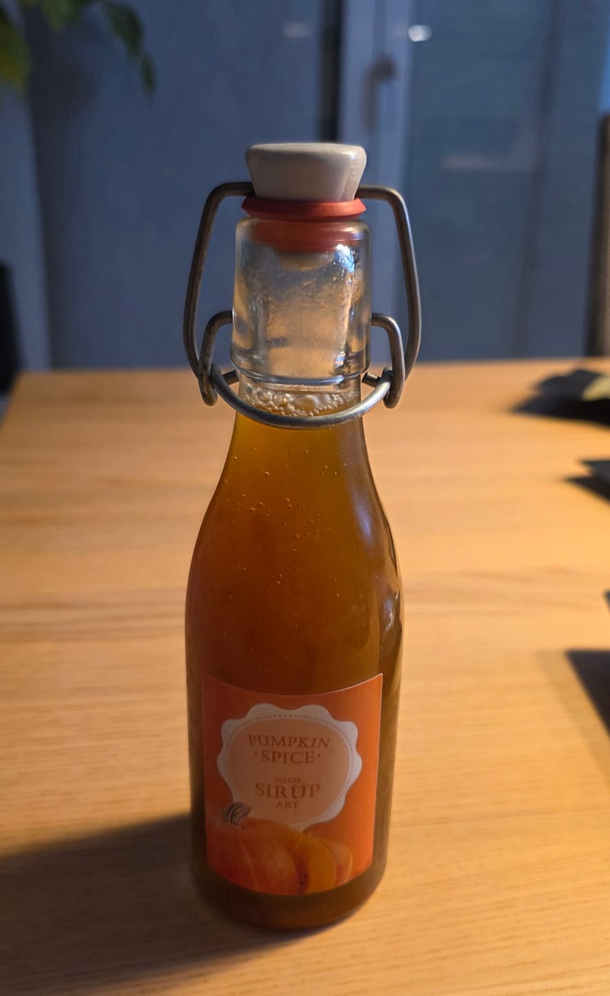 Customer photo review of Pumpkin Spice Sirup - süßes Herbstaroma vom Hof