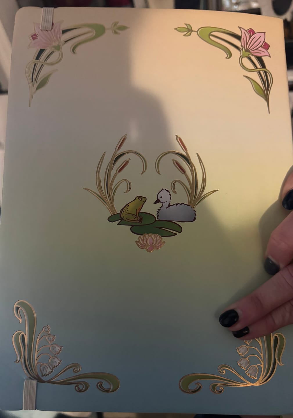 Customer photo review of Weekly 2027 Planner - Swan Lake
