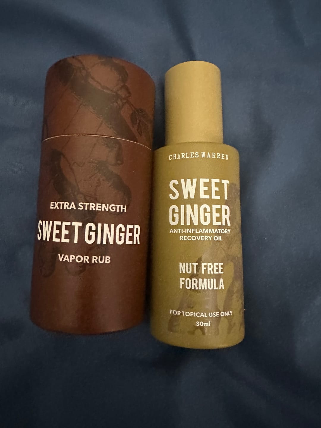 Customer photo review of [Nut-Free] Sweet Ginger Dry Oil for Sensitive Skin