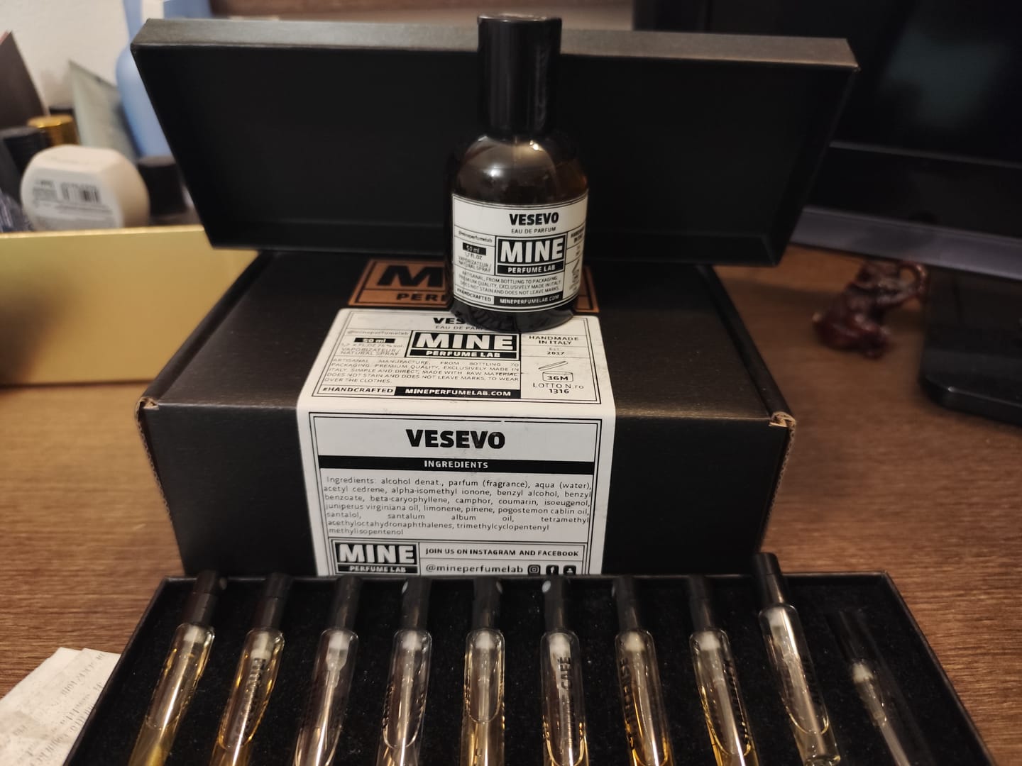 Customer photo review of Set campioni best seller 10x2ml + 20% di sconto sul tuo ordine successivo