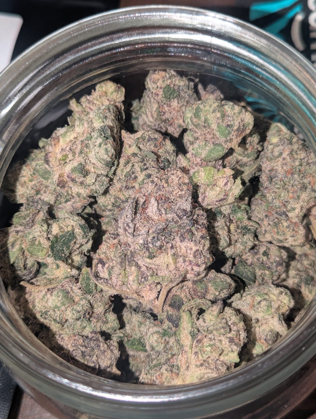 Customer photo review of Blueberry THCA Flower (Exotic)