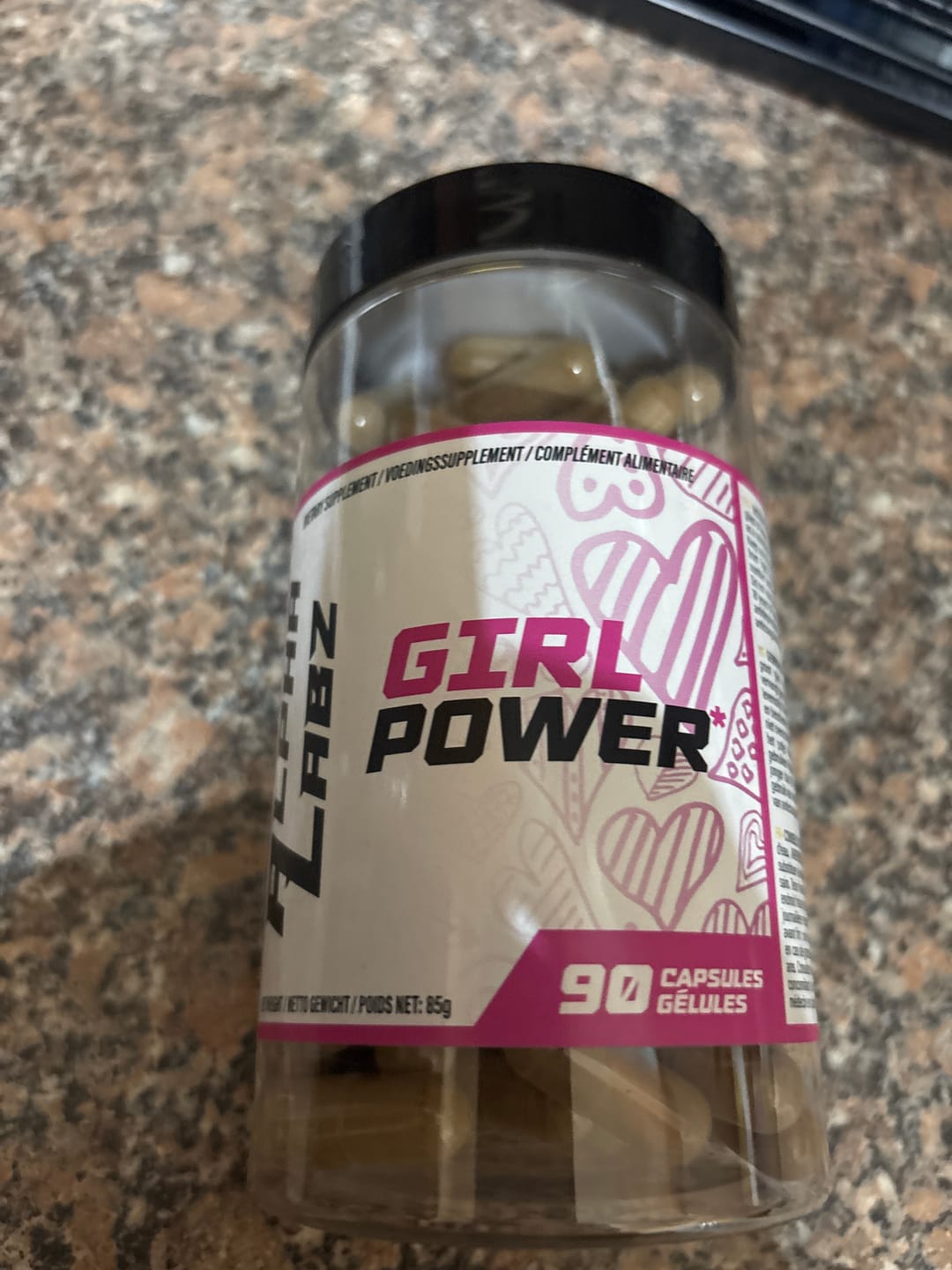 Customer photo review of Alpha Labz - GIRL POWER