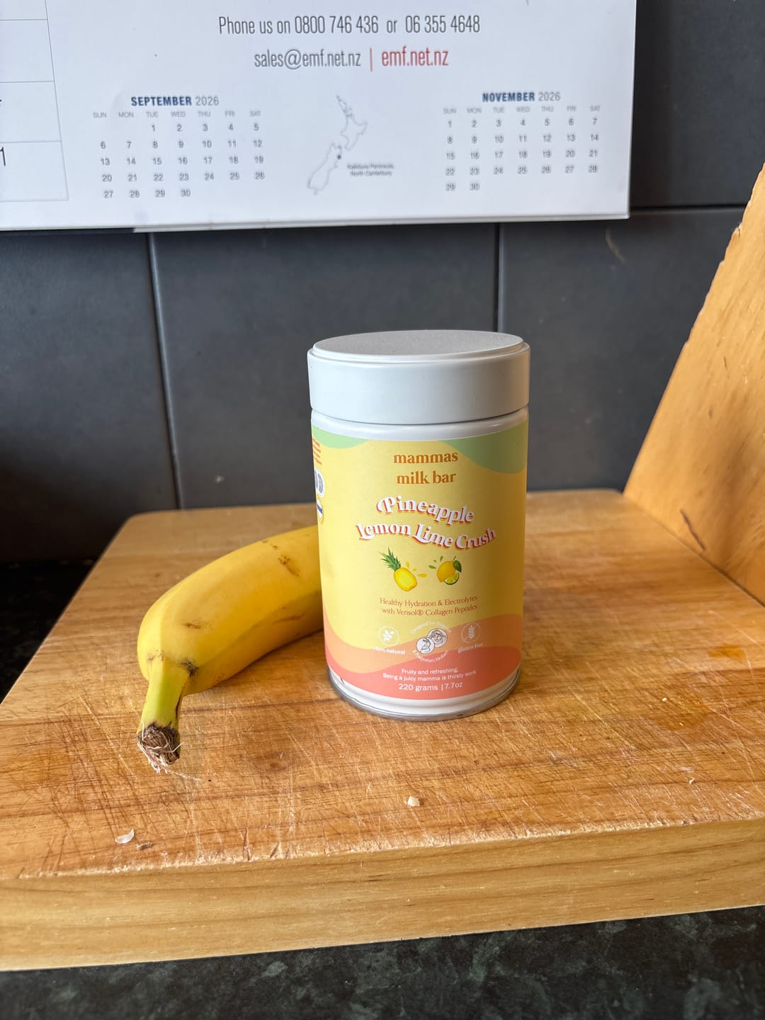 Customer photo review of Pineapple Lemon & Lime Crush Hydration Electrolyte Drink with Verisol® Collagen *RESTOCKED!*