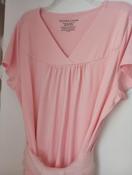 Customer photo review of Women's Short Sleeve Jersey Nightgown - Outlet - Final Sale