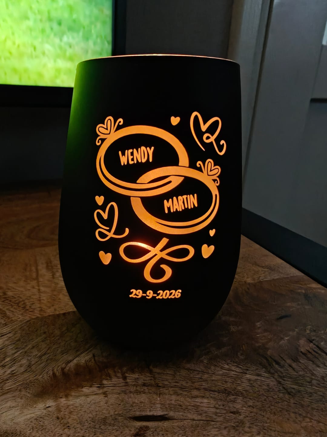 Customer photo review of Twee harten - Koppel-Lantaarn