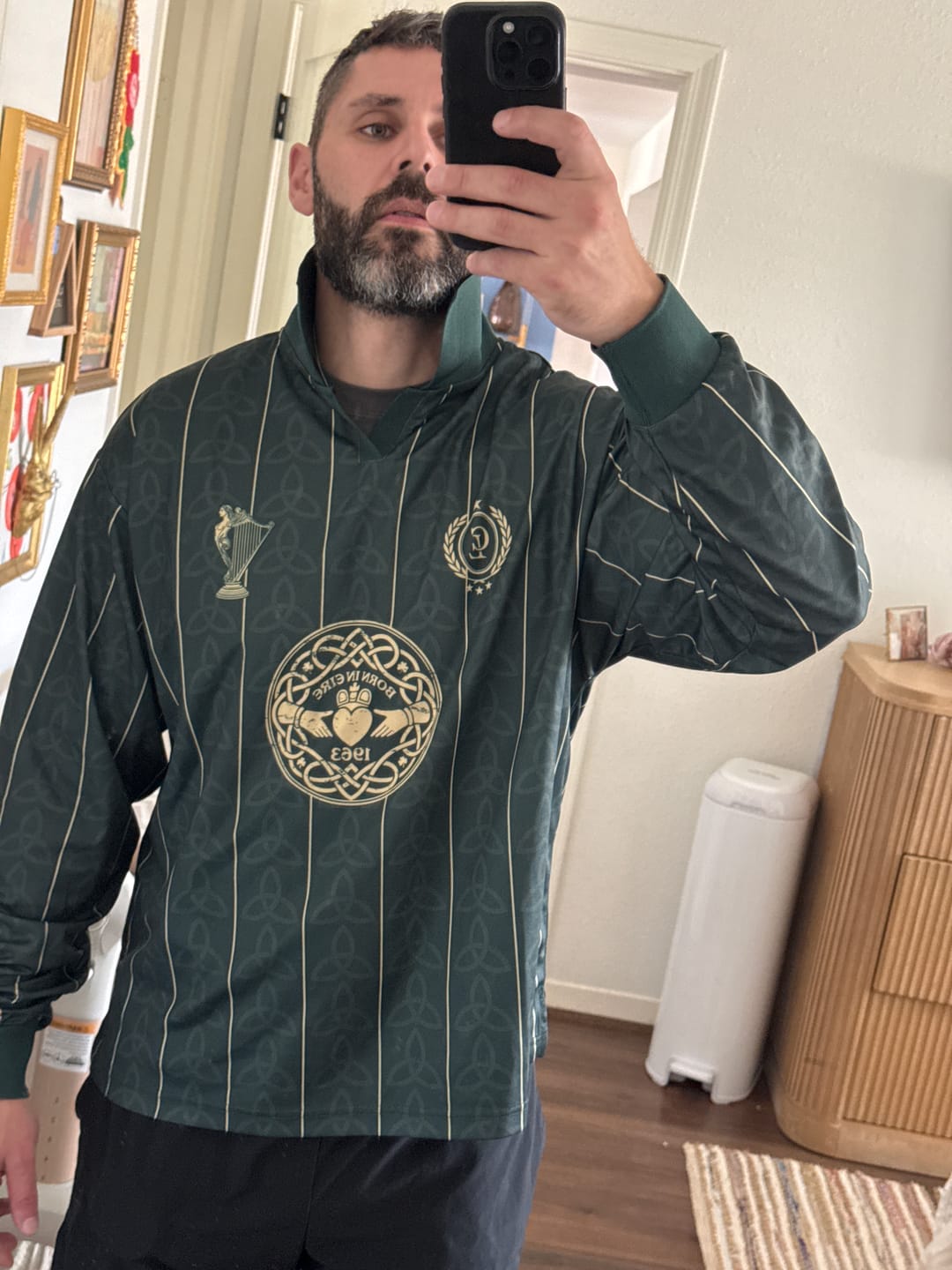 Customer photo review of Born In Éire Jersey