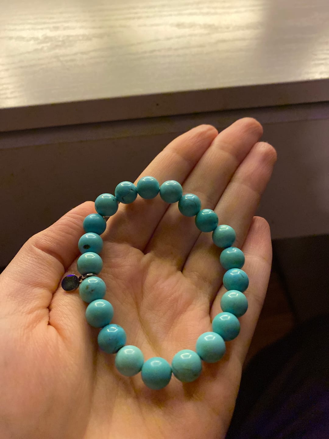 Customer photo review of Turquoise Bracelet