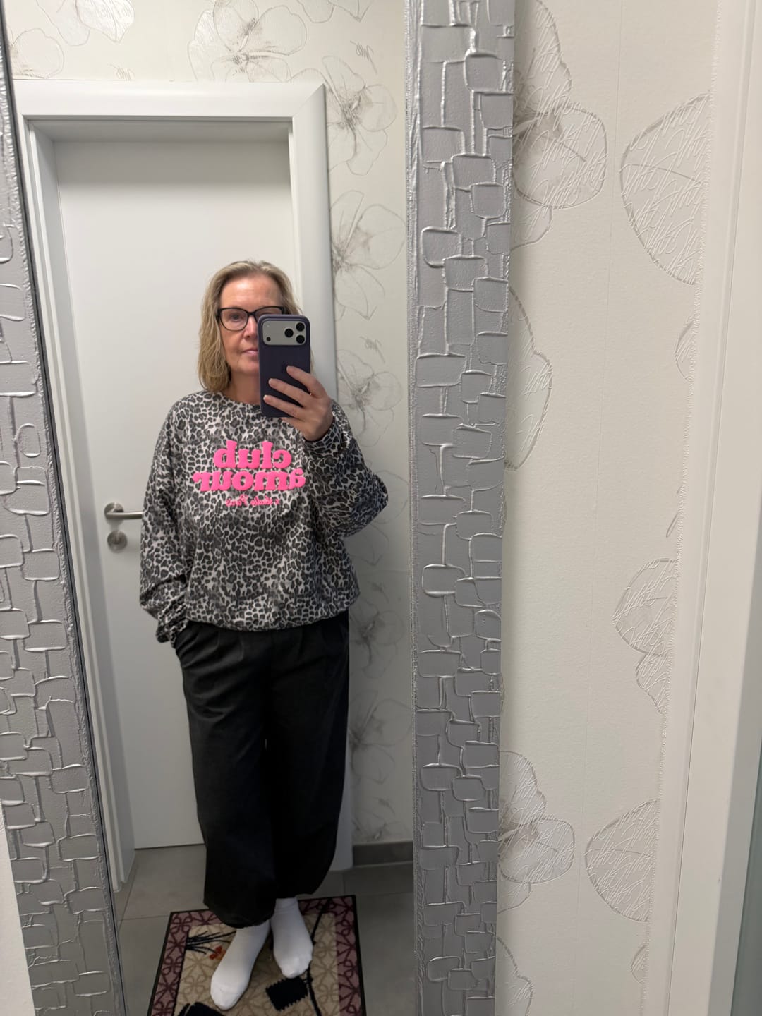Customer photo review of Winter Butterstoff Ballon Hose Grey