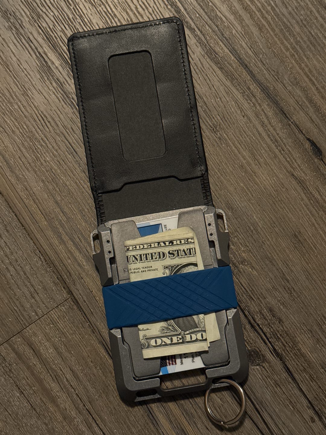 Customer photo review of M1 Maverick™ Bifold Wallet - 4 Pocket Bifold Leather