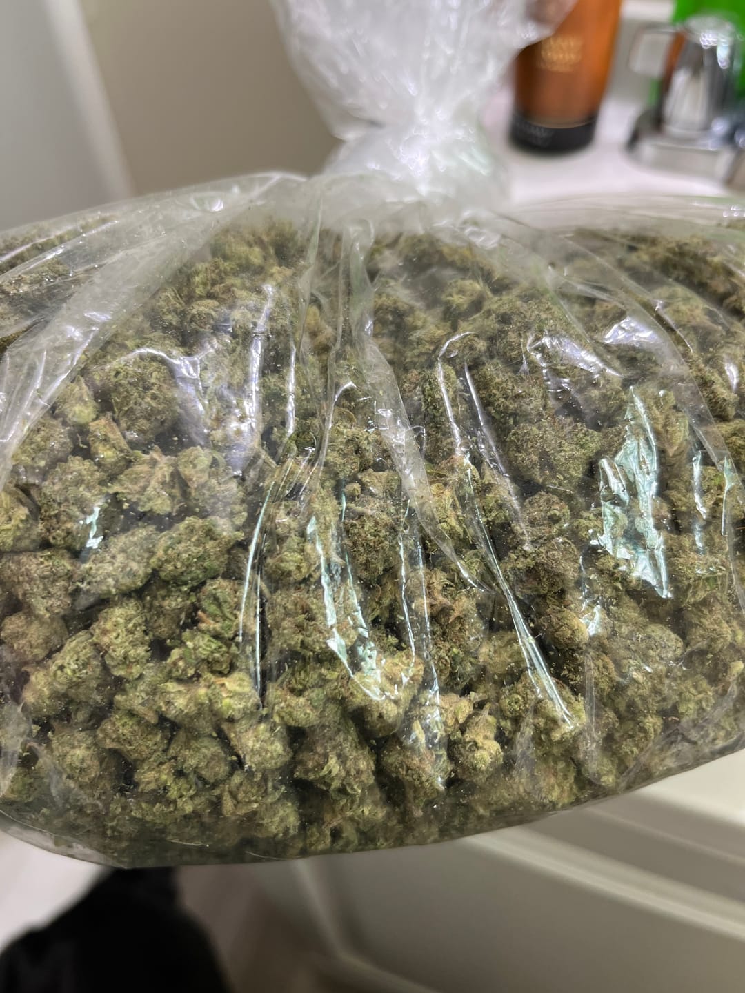 Customer photo review of Cheap THCA Smalls Pound