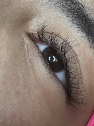 Customer photo review of Aveline Lash-Mágneses Szempilla