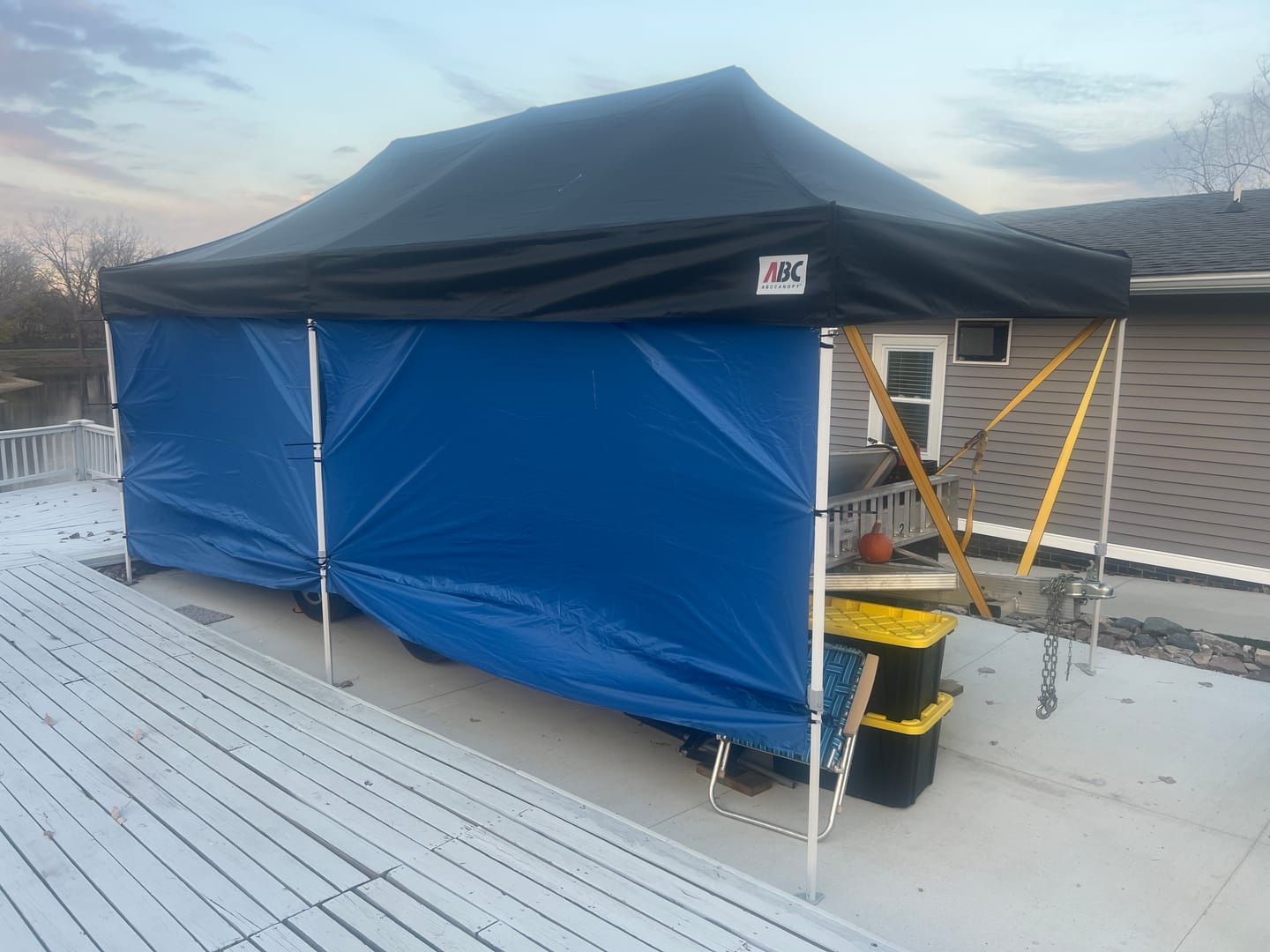Customer photo review of S1 Nova Base® - Frame Heavy Duty Pop Up Canopy Tent