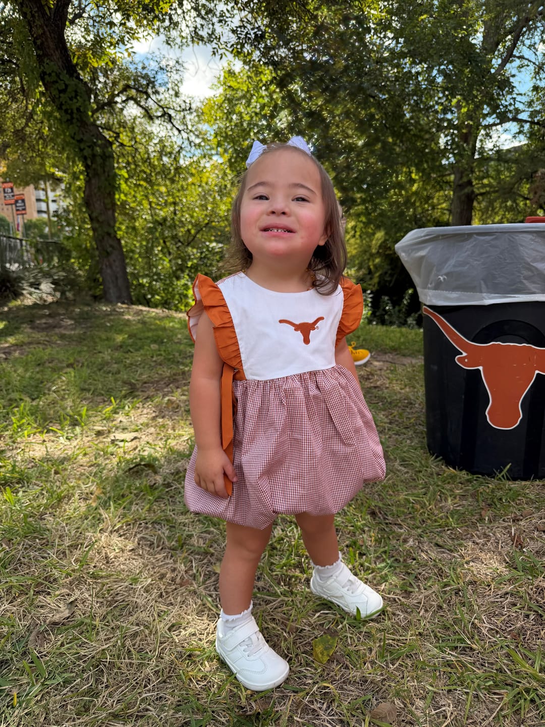Customer photo review of Texas Embroidered Bubble