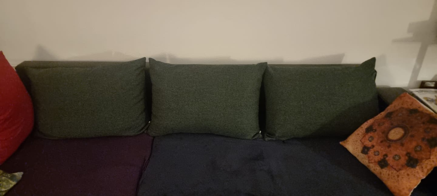 Customer photo review of Cushion Cover 50x70 cm
