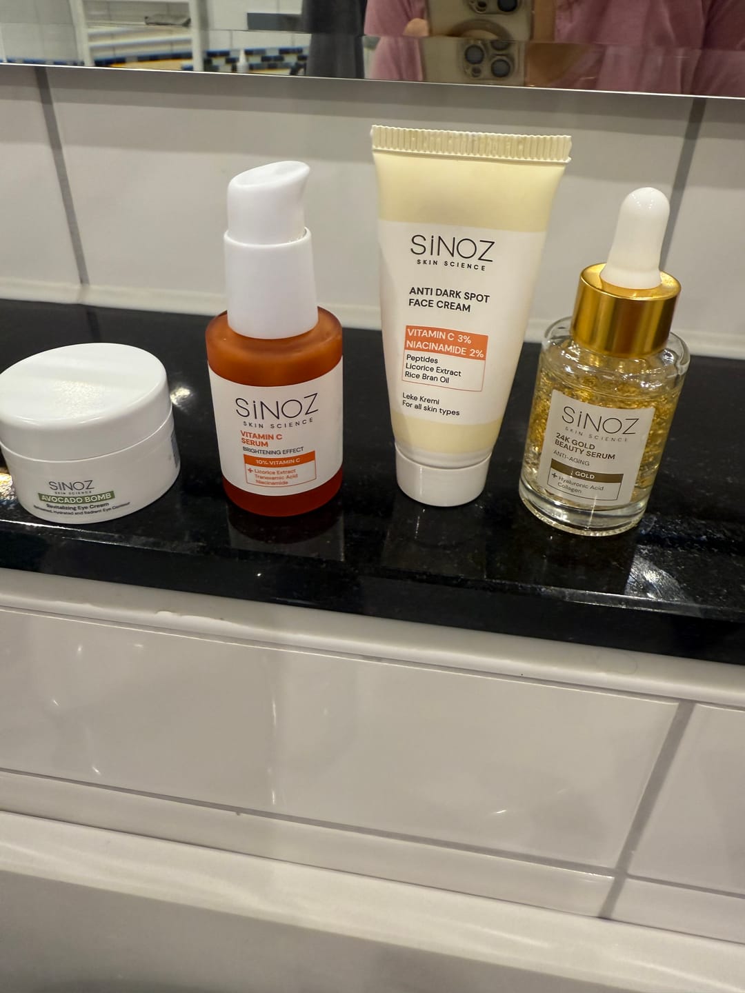 Customer photo review of Dark Spot Set