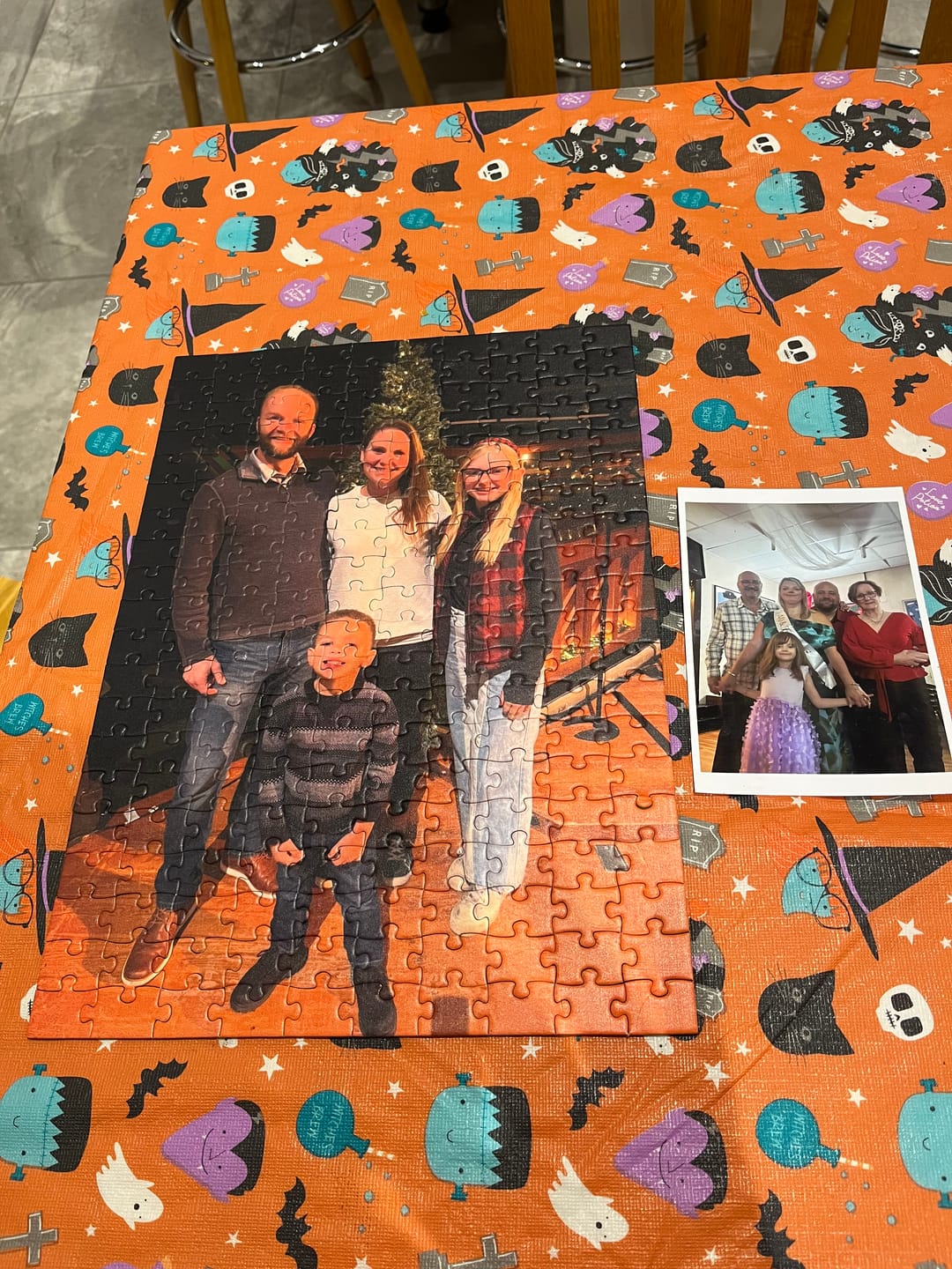 Customer photo review of Turn Your Favorite Photo Into a Custom Puzzle