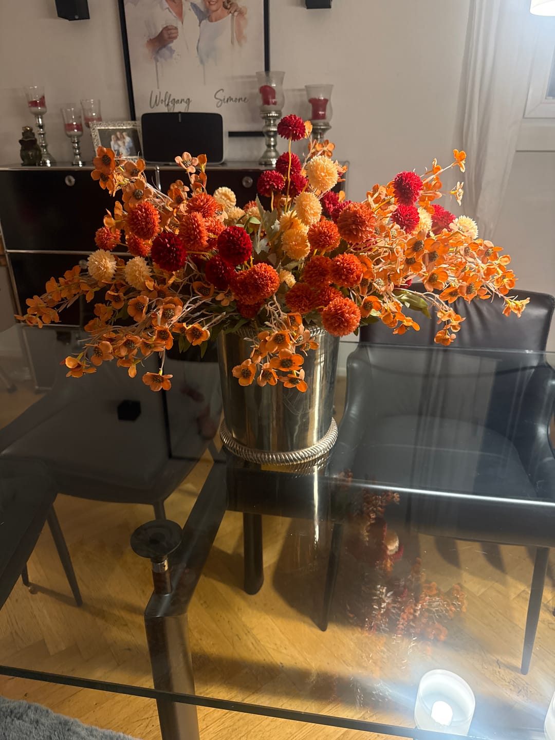 Customer photo review of Wax Arrangement - Mix