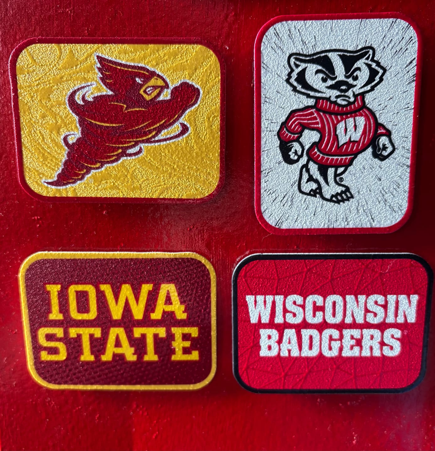 Customer photo review of Iowa State Cyclones - SET of 3 Magnets