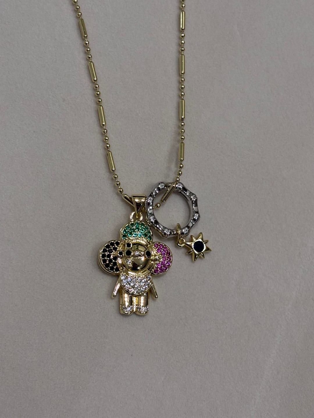 Customer photo review of Inner Art Child 2.0 Necklace (SURPRISE)