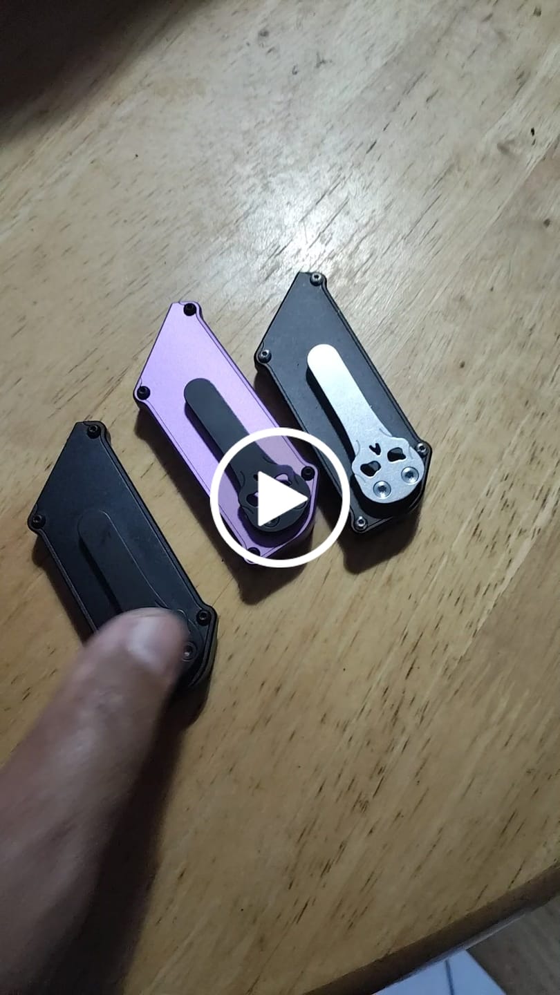 Customer video review of Chaves Knives C.H.U.B. Slipper Slide Lock PVD (CHAV14245)