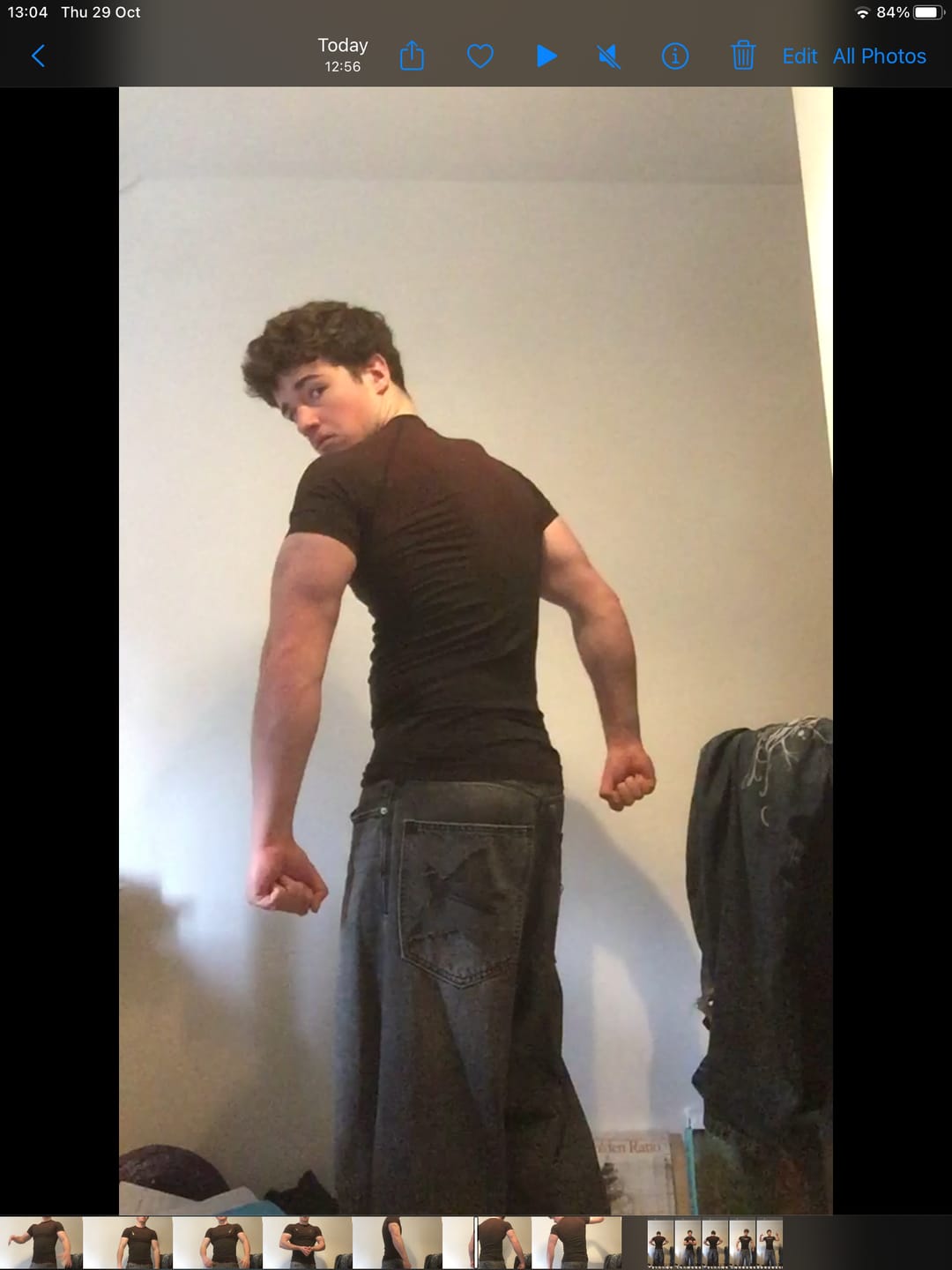 Customer photo review of Doom Tech™ Armored Venom Texture Short sleeve Compression [NIGHTMARE]