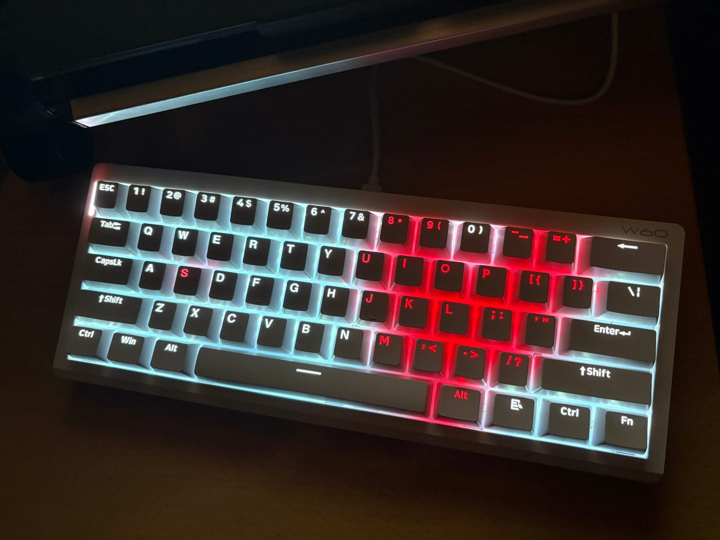 Customer photo review of Wraith W60 Klavye (Manyetik Switch / HE)