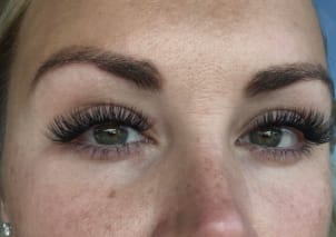 Customer photo review of Aveline Lash-Mágneses Szempilla