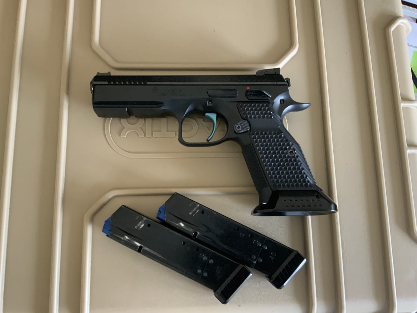 Customer photo review of Mec-Gar CZ Shadow 2 Aluminium Base Pad | Magwell Ready