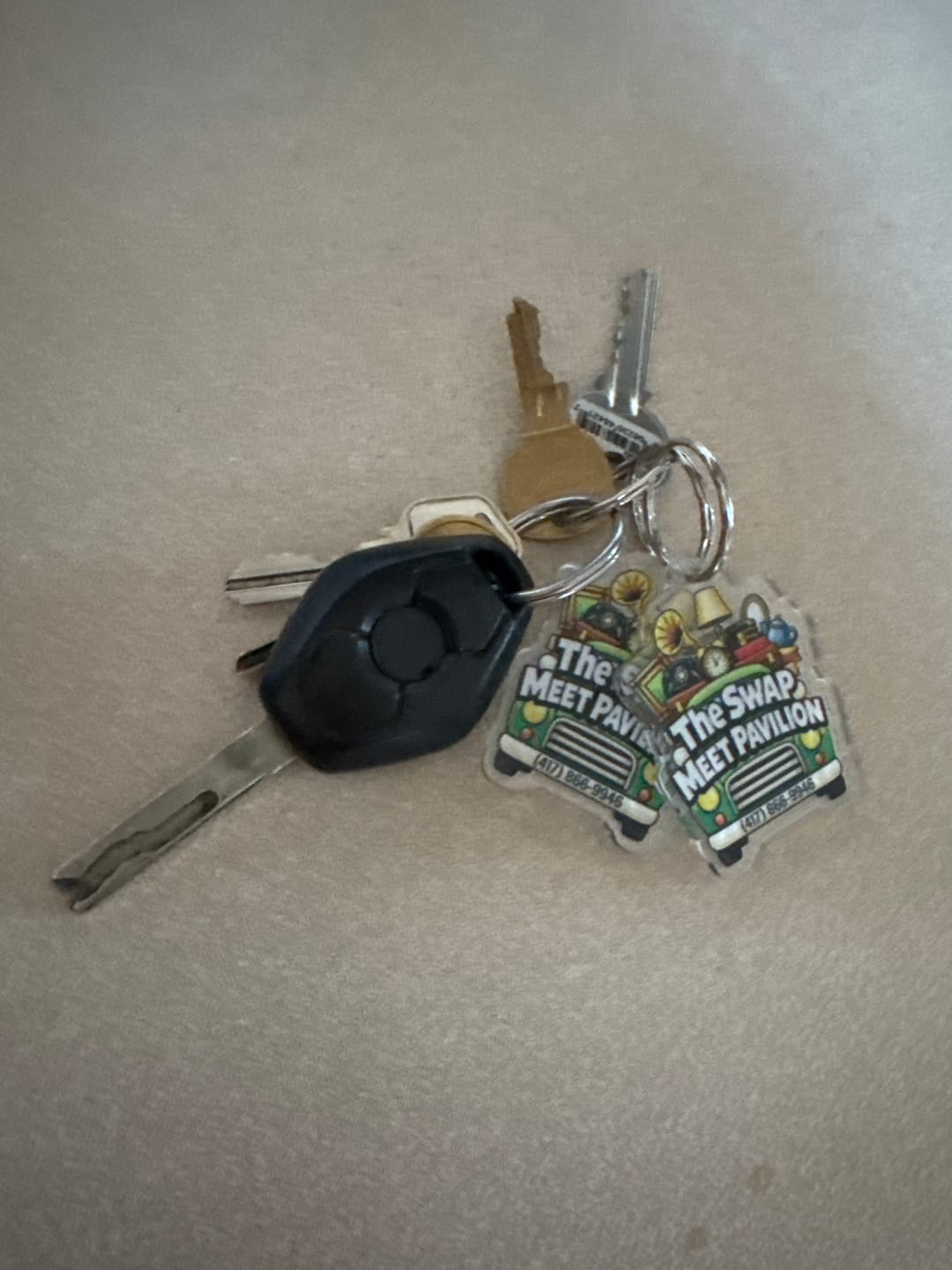 Customer photo review of 200 keychains | LED Neon Sign