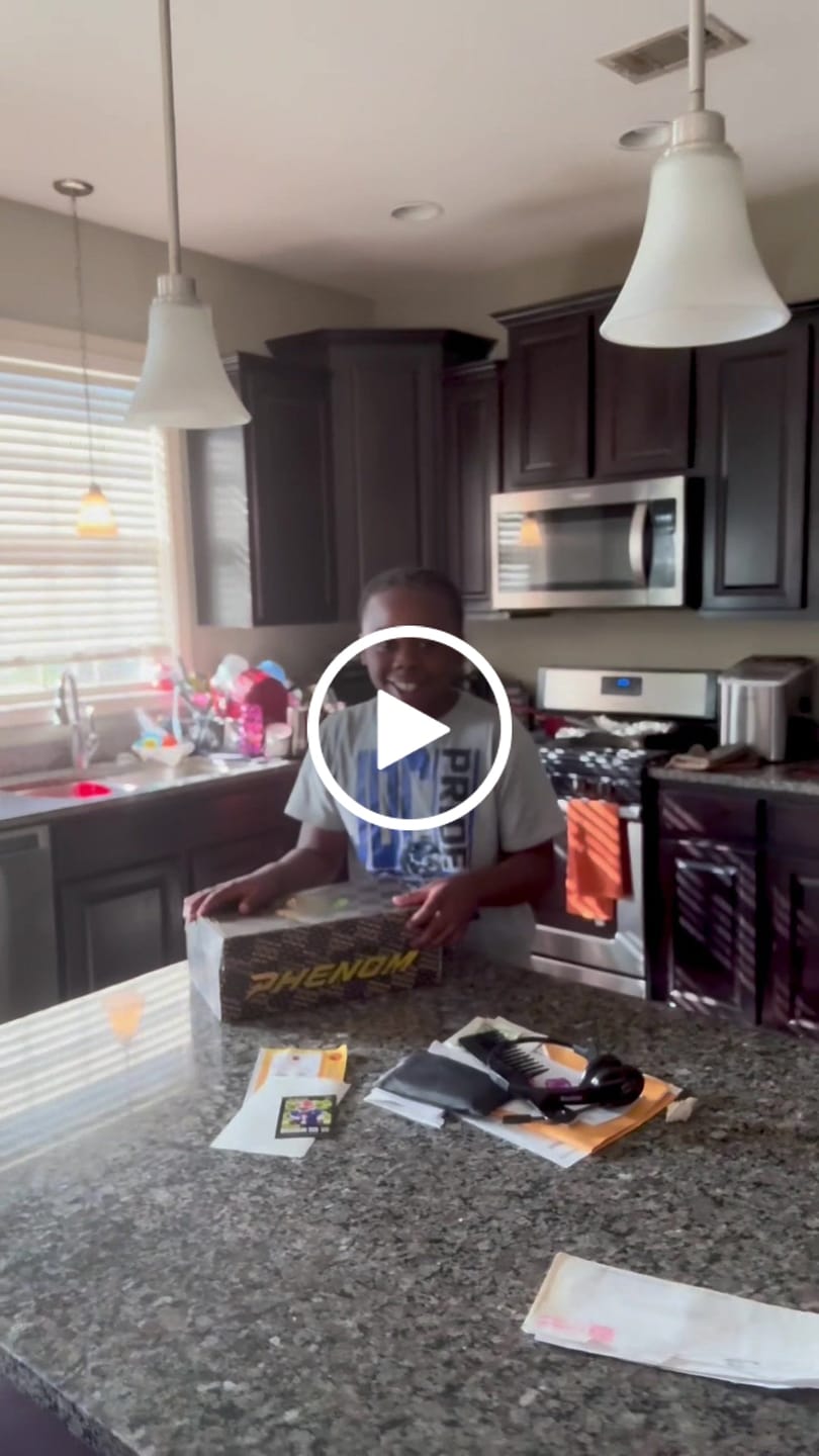 Customer video review of Luxury Warhawk Football Cleats Quantum Speed 2.0 by Phenom Elite