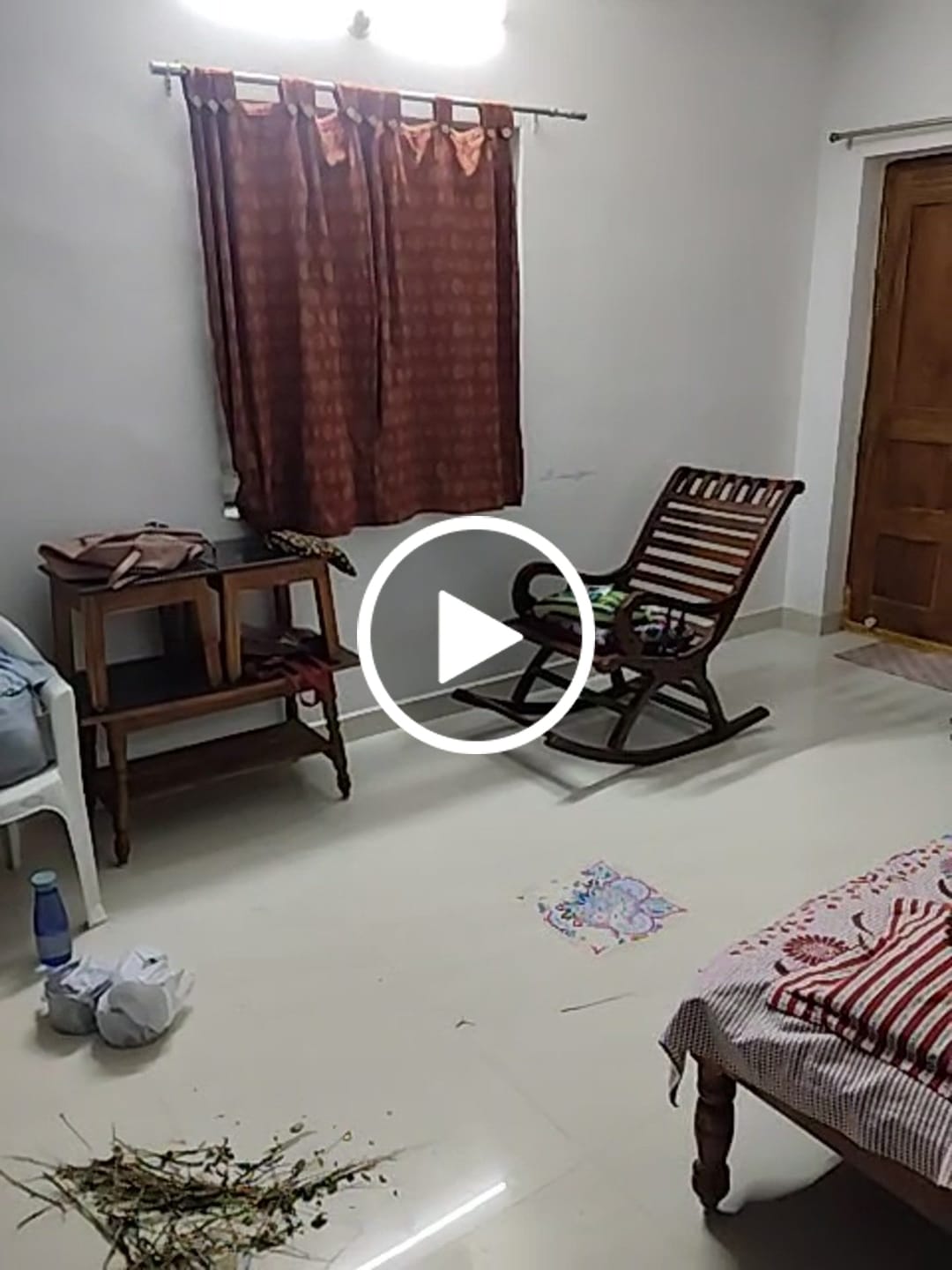 Customer video review of India Sheesham Wood Traditional Arm Rest Rocking Chairs (Brown)
