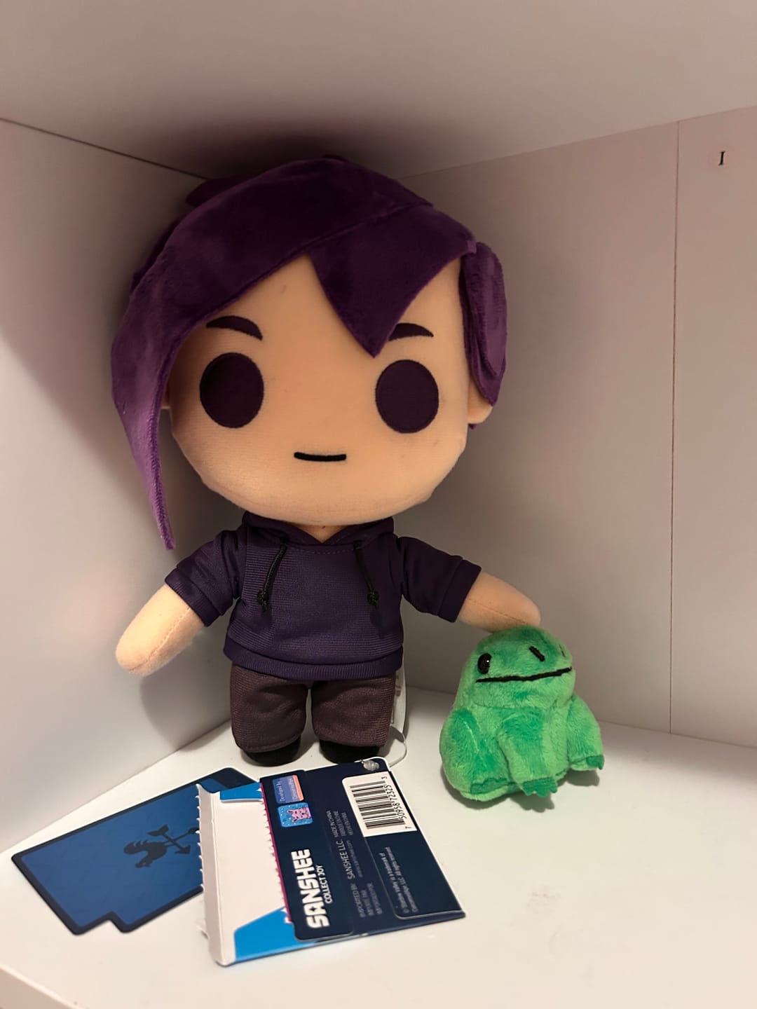 Customer photo review of Stardew Valley - Sebastian Collector's Plush