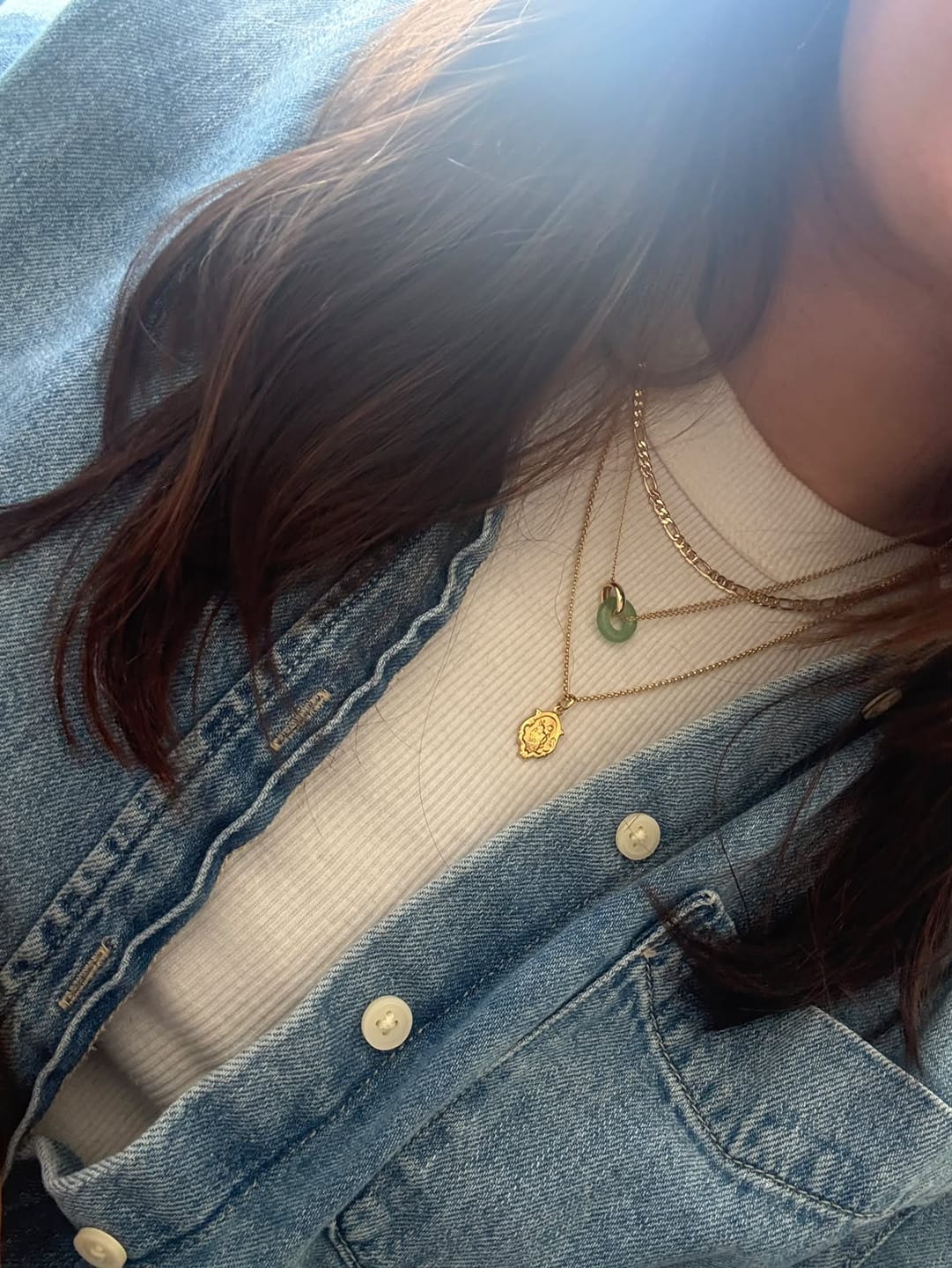 Customer photo review of St. Christopher Pendant Necklace