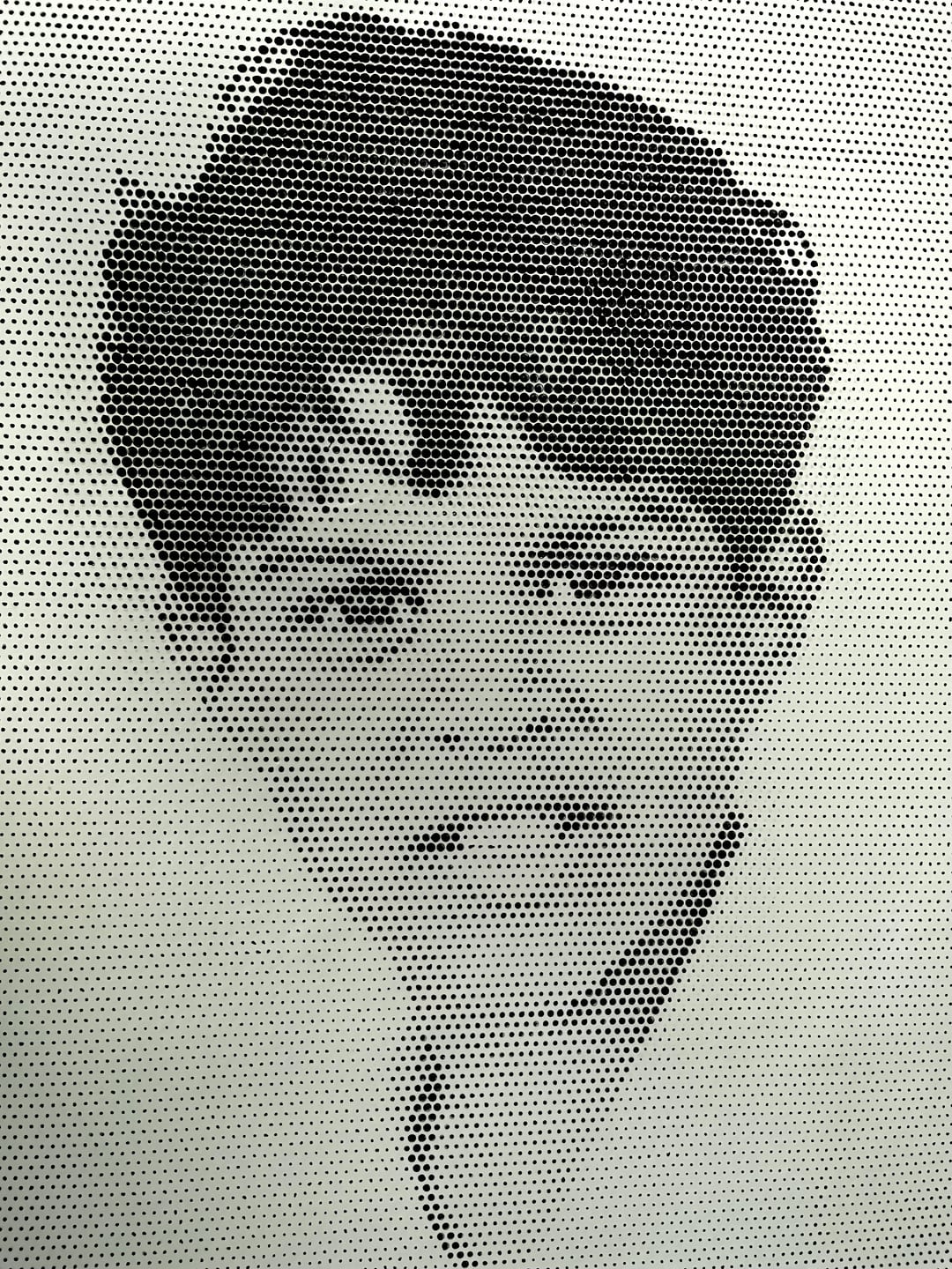 Customer photo review of Dot painting van eigen foto - gemaakt in Nederland
