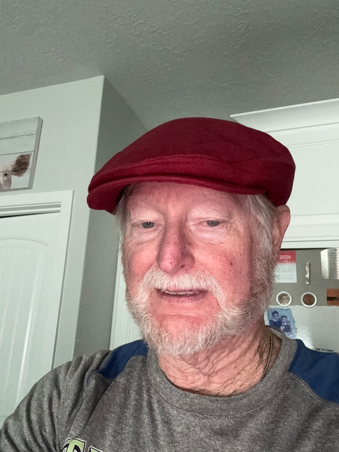 Customer photo review of Kids Loden Flat Cap